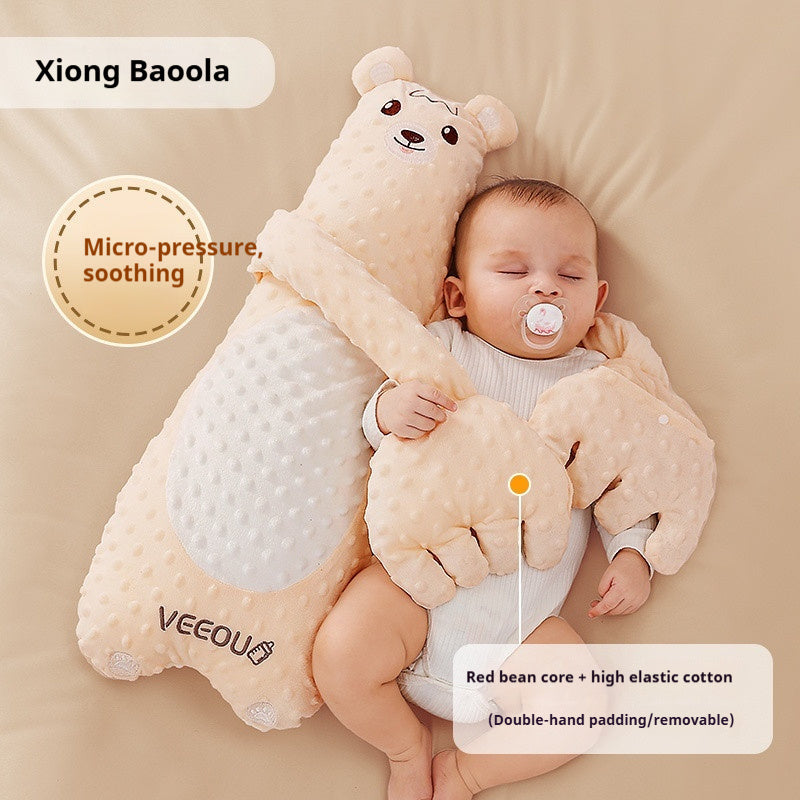 Veeou BABY HUG Sleep Soothing Palm Pillow Doll Coax Sleep Coax Sleeping Artifact Baby Anti-startle Pressure