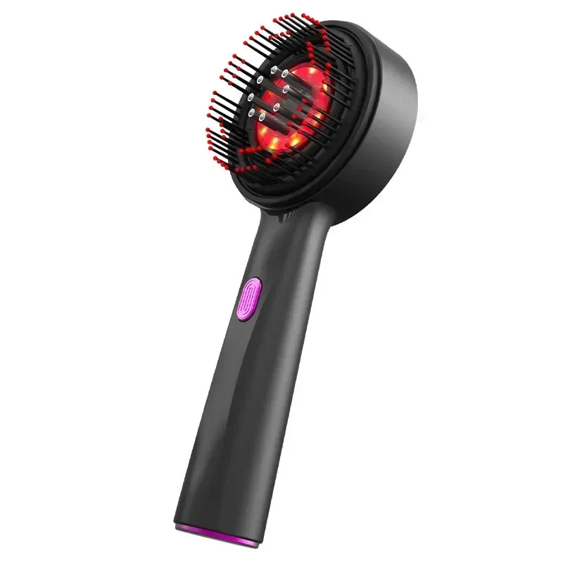 Electric Vibration Massage Comb Portable Hair Follicle Comb Scalp Oil Liquid Applicator Head Massager Hair Growth Anti Loss Care