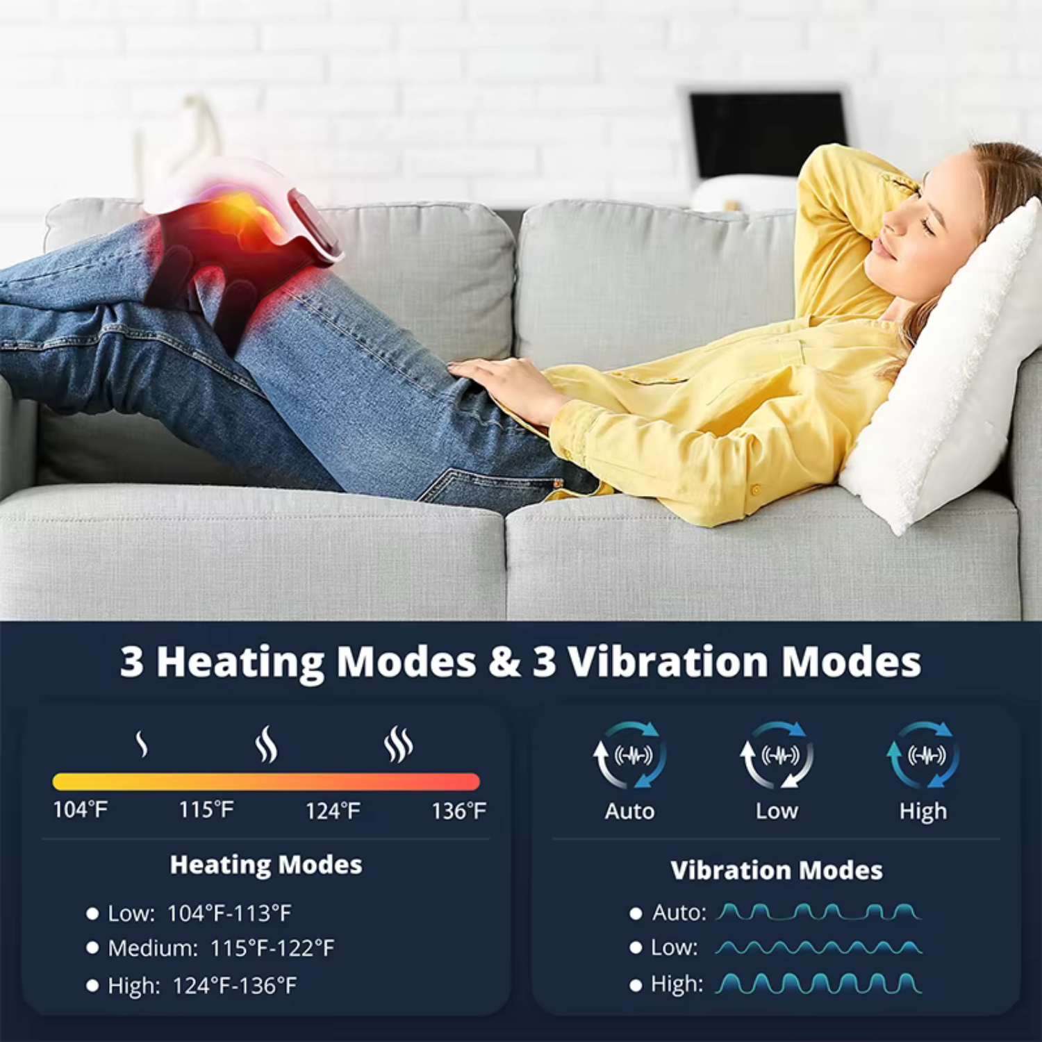 Intelligent Knee Massager Electric Knee Physiotherapy