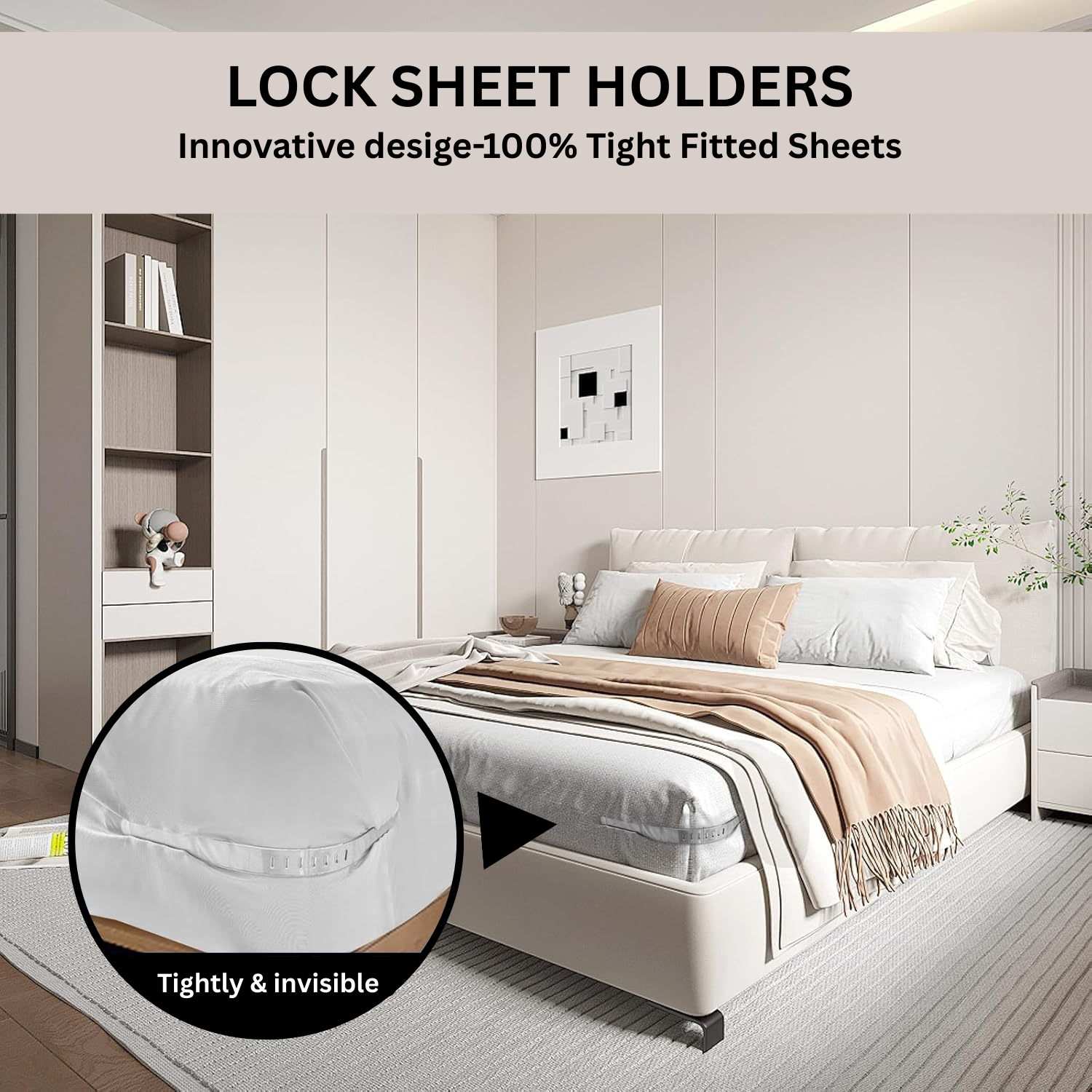 Bedsheet Holder Clip