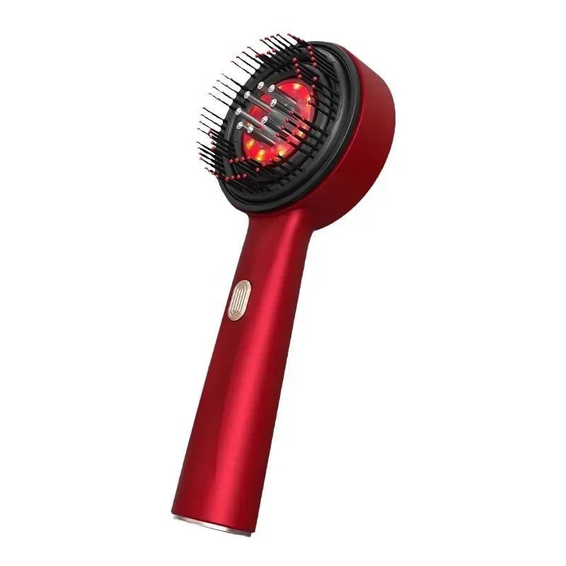Electric Vibration Massage Comb Portable Hair Follicle Comb Scalp Oil Liquid Applicator Head Massager Hair Growth Anti Loss Care