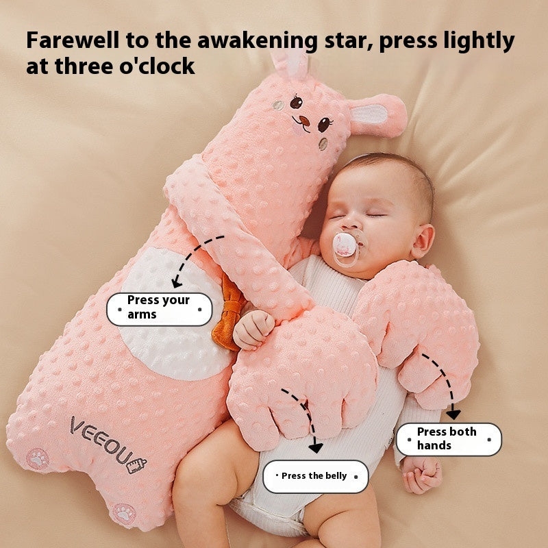 Veeou BABY HUG Sleep Soothing Palm Pillow Doll Coax Sleep Coax Sleeping Artifact Baby Anti-startle Pressure