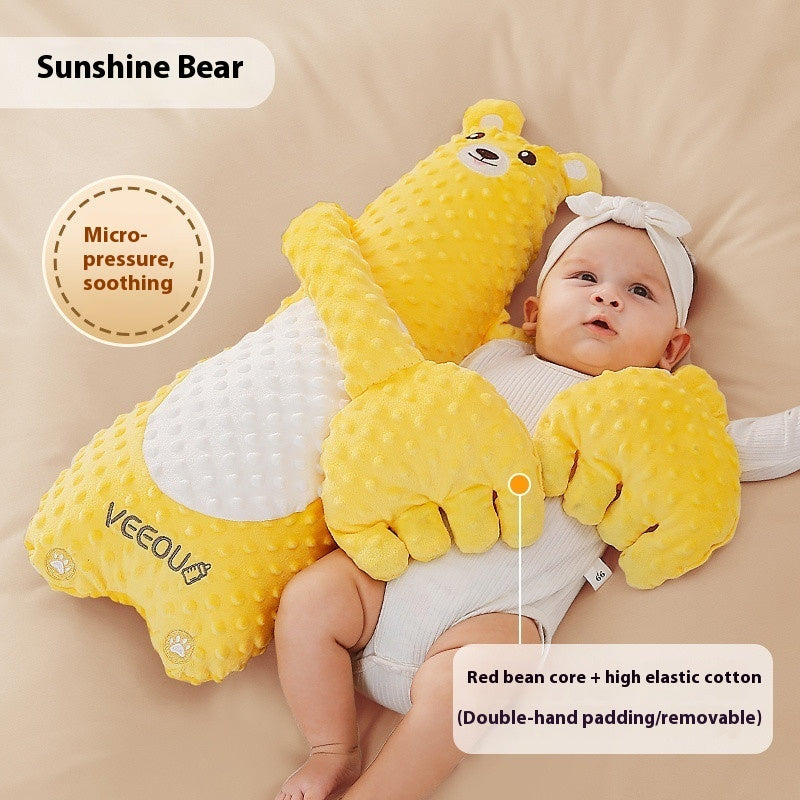 Veeou BABY HUG Sleep Soothing Palm Pillow Doll Coax Sleep Coax Sleeping Artifact Baby Anti-startle Pressure